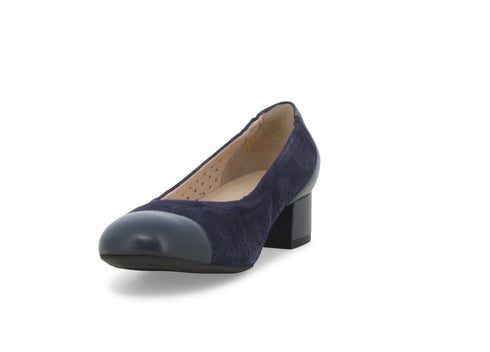 Melluso Donna Décolleté Pelle N411-244811 Blu